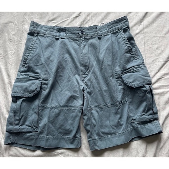 Polo Ralph Lauren Other - Polo Ralph Lauren Mens Cargo Shorts Blue Gray Cotton Twill Classic Fit